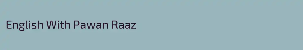 English With Pawan Raaz